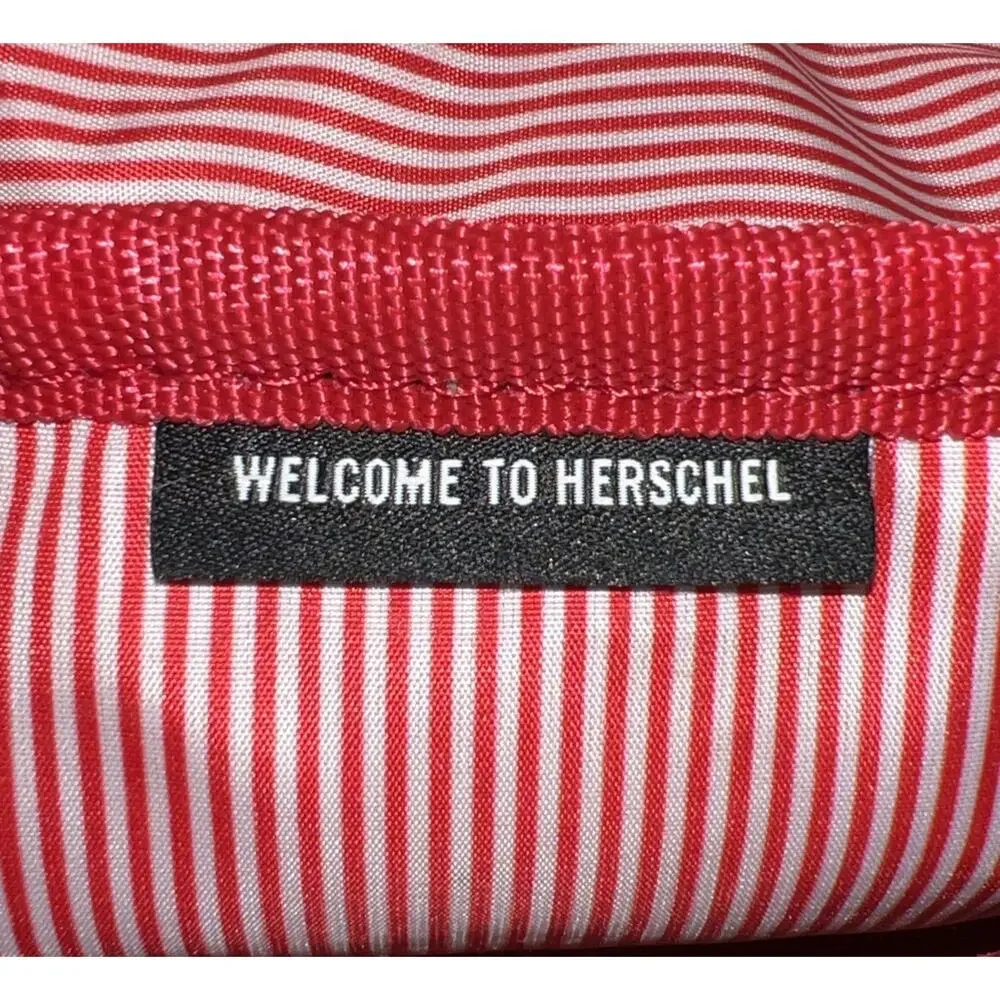 Herschel Supply Co. Chapter Canvas Carry On Black With Logo Travel Toiletry Kit